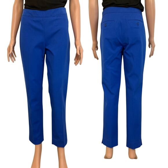 Talbots 6 Chatham flat front slim ankle pant P 2603 - Picture 1 of 13